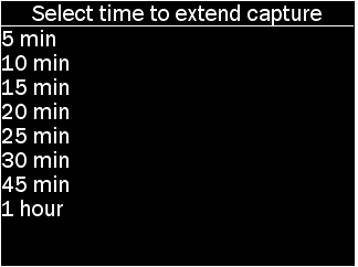 extend capture options for POD as described