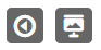 video and presentation media icons for a class and both are grey