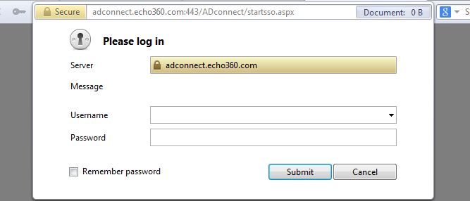 SSO login example as described