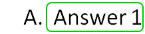 Correct Answer Indicator - Blinking Rectangle