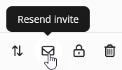 Resending multiple users' invitations