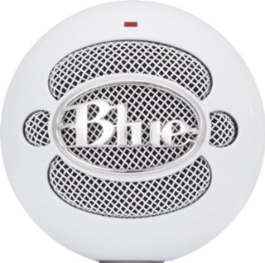 photo of Blue snowball USB microphone