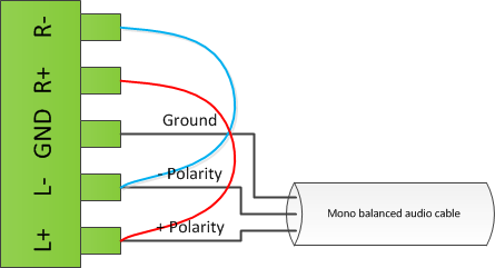Mono-to-Stereo Phoenix Connector Wiring