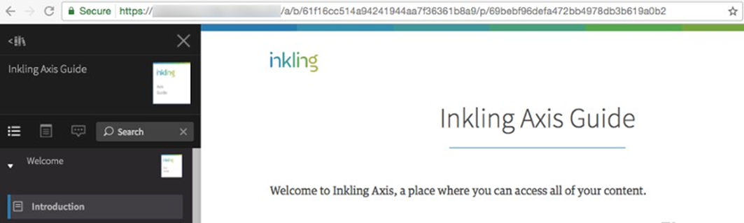 Unique identifiers for pages in EchoInk
