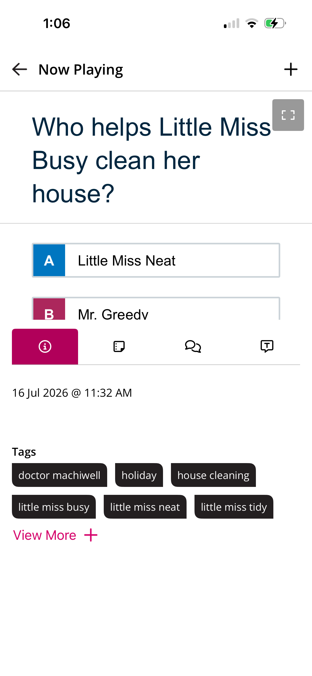 Embedded polling question prior to response submission as described